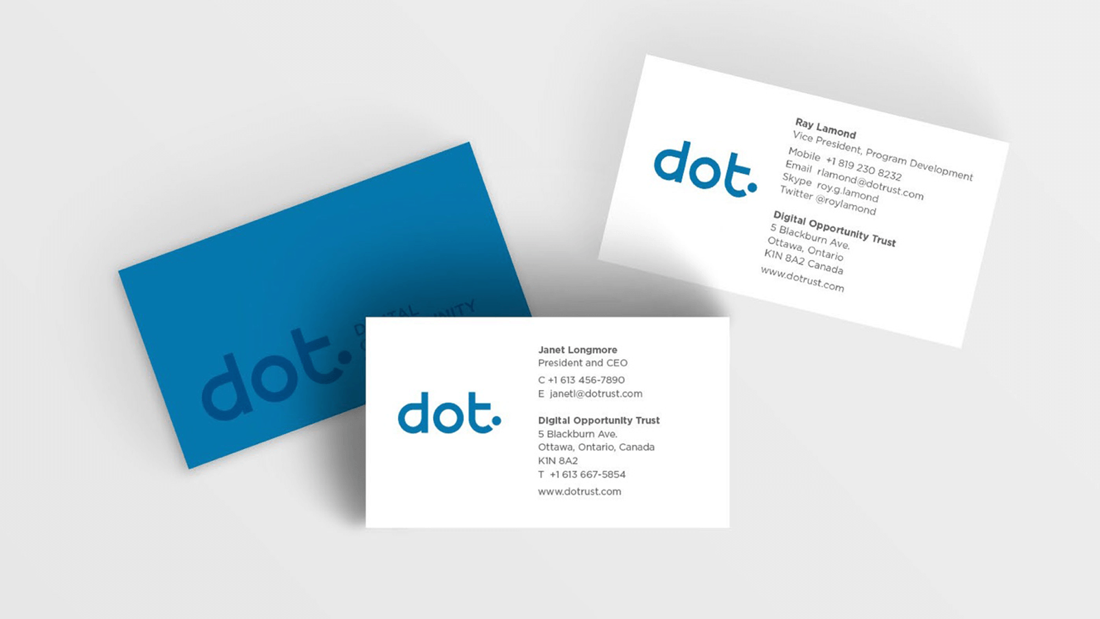 Digital Opportunity Trust business cards