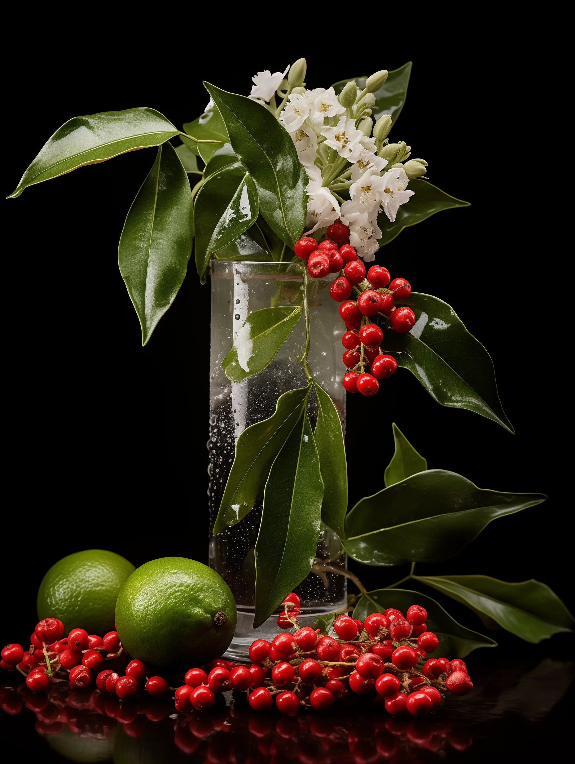 Mistletoe Floral Tequila