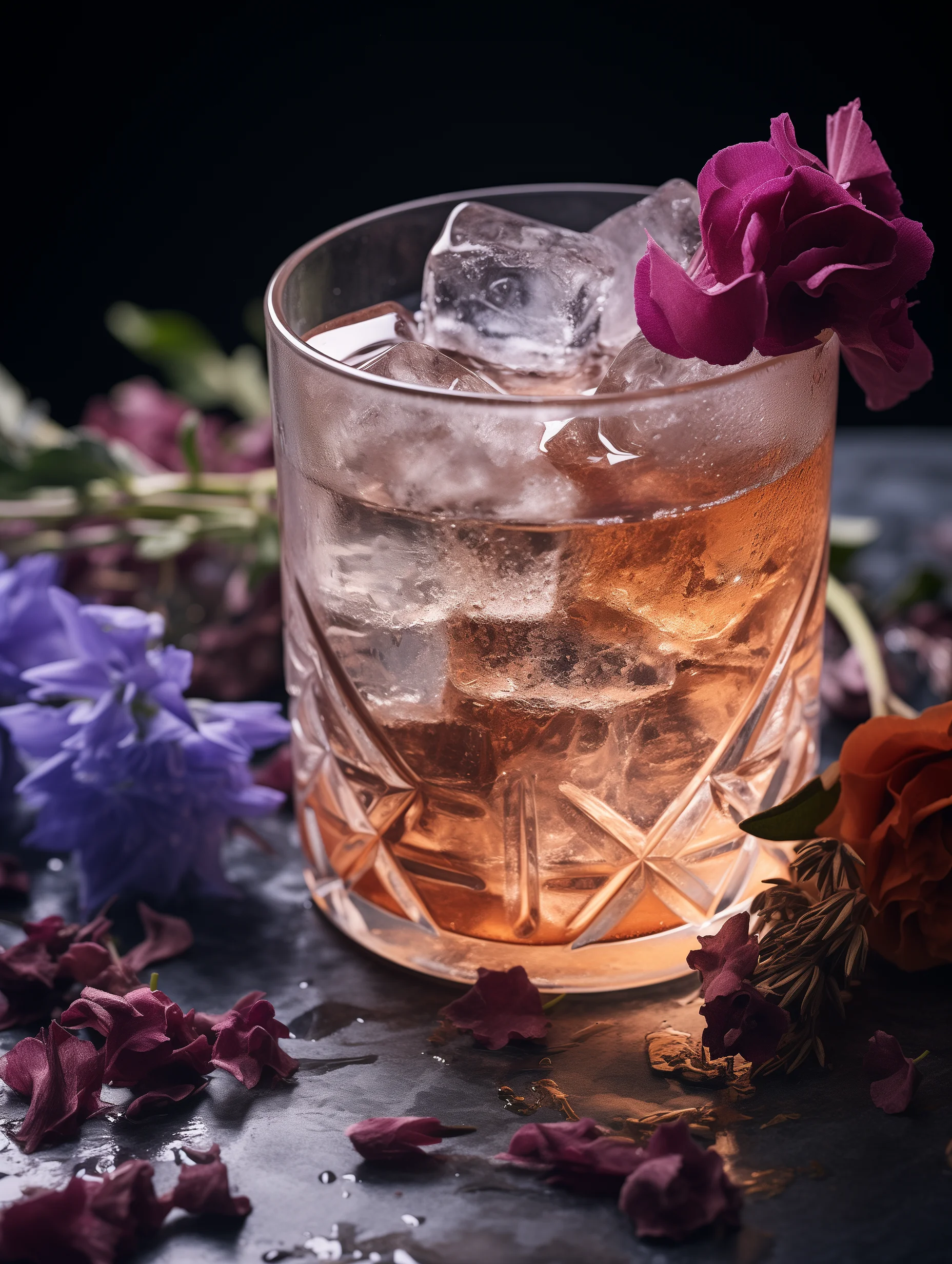 Snowflake Floral Gin